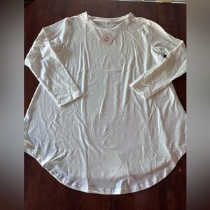 New Pixie Lady White Tunic Top XL